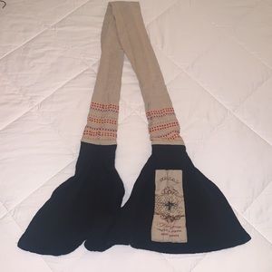 Kitchen Towel Black Tan Red